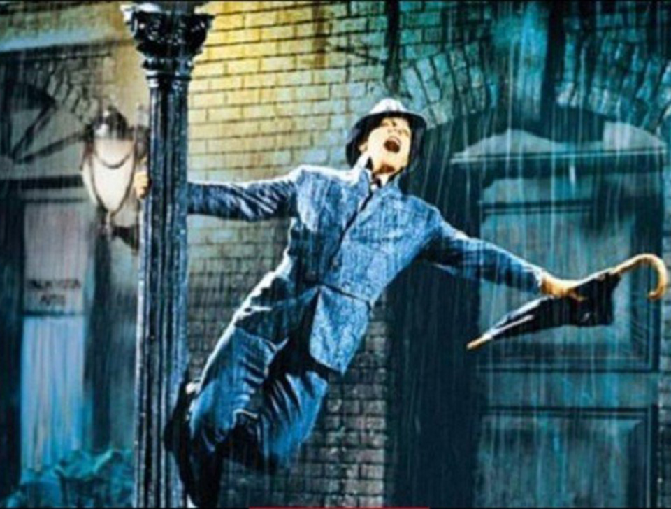 Cantare sotto la pioggia cosa fare quando piove