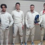 squadra di spada del Frascati Scherma